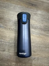 Contigo Autoseal Stainless Steel Travel Coffee Mug 16 oz  Metallic Purple