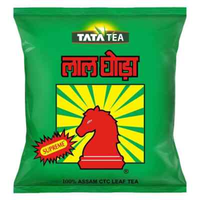 Best Tata Tea Lal Ghoda 100% Pure Assam Leaf Tea / Chai Patti