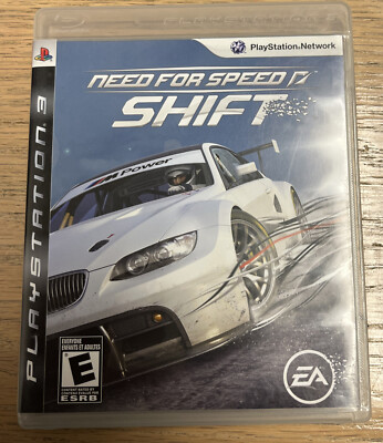 Need for Speed: Shift (Sony PlayStation 3 PS3, 2009) Complete w/ Manual & Tested