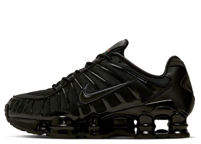 靴 Nike Shox TL Black NEW Nike Shox TL Triple Black Metallic Hematite AV3595-002