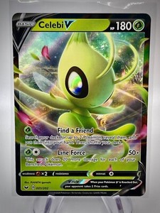 Celebi V 001/202 Sword & Shield - NM Ultra Rare Pokemon Card
