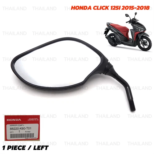 Left Side Wing Mirror Rear View For Honda Click 125i 125cc Motorcycle 2015 2018