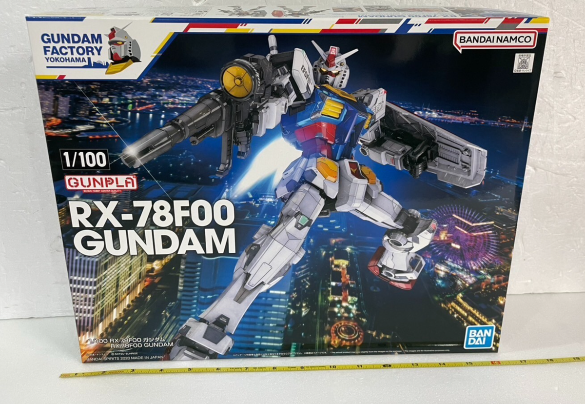 模型製作用品 1/100 RX-78F00 GUNDAN 1/100 RX-78F00 Gundam Model Kit Gundam Factory Yokohama
