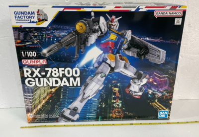 模型製作用品 1/100 RX-78F00 GUNDAN 1/100 RX-78F00 Gundam Model Kit Gundam Factory Yokohama Limited