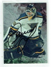 98-99 BAP Be A Player  Jamie McLennan  Silver  Auto