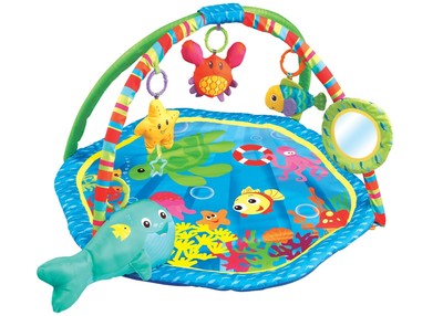 aquarium baby play mat