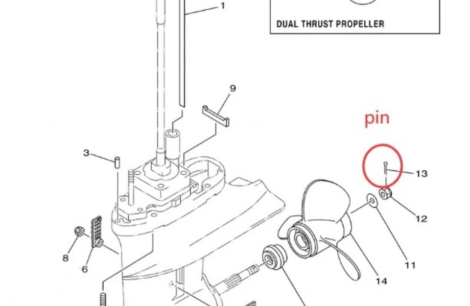 Yamaha Outboard Lower Unit Oil Seal 9310130002 Oring 932110200100