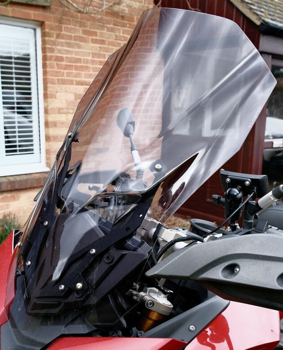 TALL TOURING SCREEN YAMAHA MT-09 TRACER (15-17) FLIP WINDSCREEN HIGH WINDSHIELD