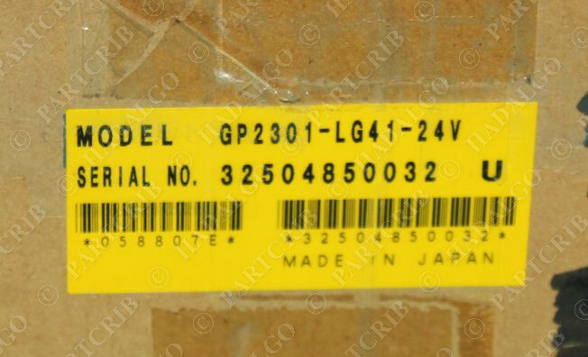Proface, GP2301-LG41-24V, 2980070-04, Pro-face Digital Proface, GP2301-LG41-24V, 2980070-04, Pro-face Digital