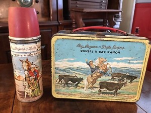 roy rogers and dale evans double r bar ranch thermos