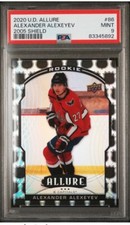 2020 UPPER DECK ALLURE #86 ALEXANDER ALEXEYEV RC 2005 SHIELD POP 1 PSA 9