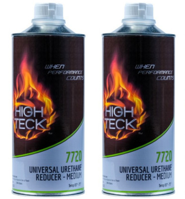 High Teck 7720/7730 Slow or Medium Auto Urethane Paint Reducer QUART ...