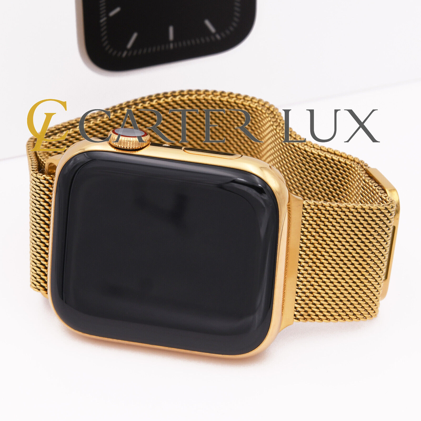 41mm Apple Watch SERIES 9 Custom 24k Gold Plated (GPS + Cellular