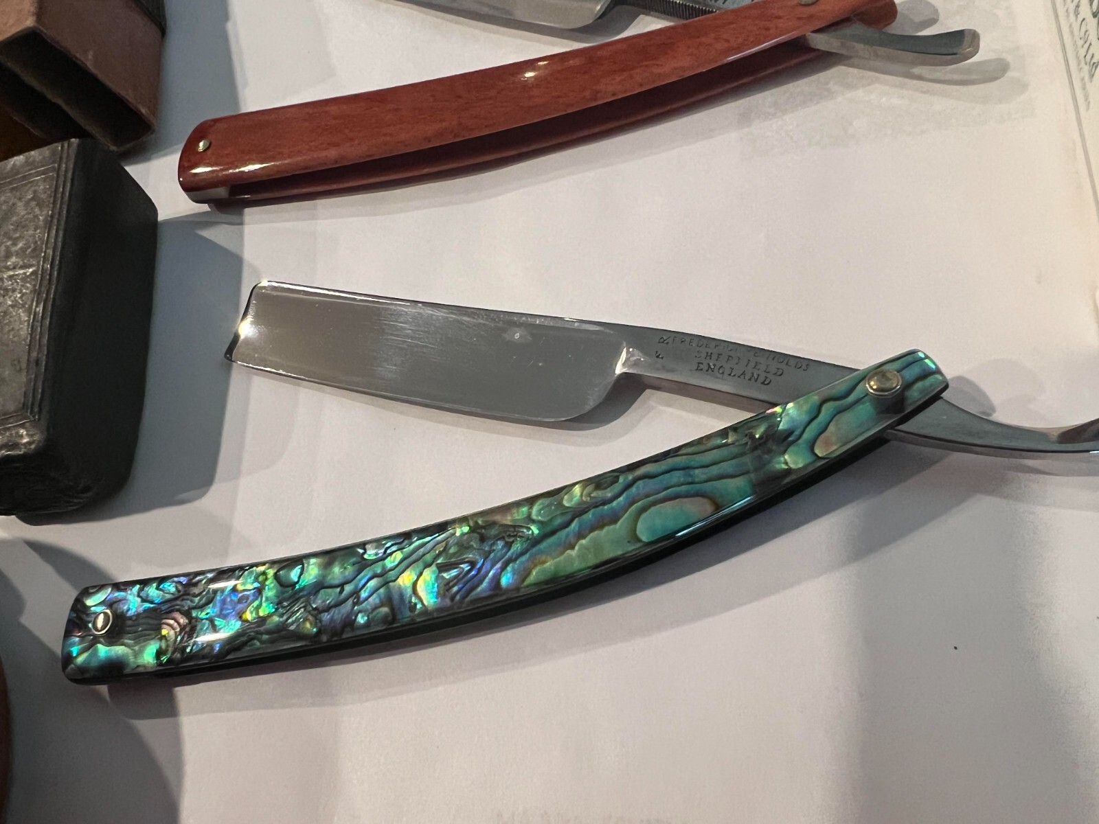 Straight Razor Sheffield England and English Shaving Soaps eBay