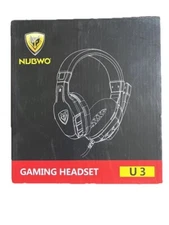 NUBWO U 3 Gaming Headset with Microphone PC Console Phone Power Clarity Comfort