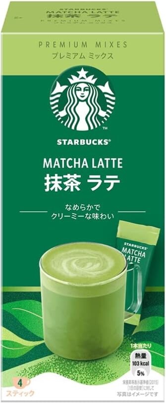 Japan STARBUCKS Matcha Green Tea Powder Milk Latte Cafe Stick Coffee Nestle  96g