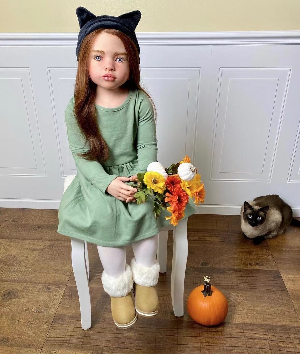 Aloenka Painted Kit With Cloth Body