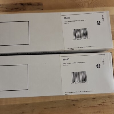 Delta 59480 Hand Shower 2.5 Gpm Lot Of 2 As Is