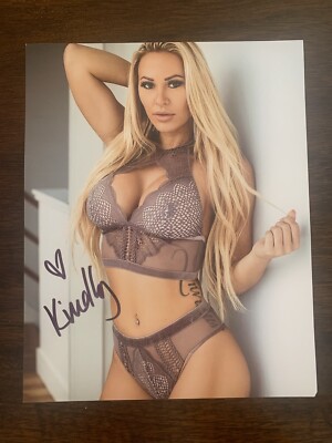 Kindly Myers SIGNED 8x10 PHOTO Playboy Model AUTOGRAPHED HOT SEXY eBay