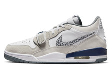 Men's Nike Air Jordan Legacy 312 Low 'White Midnight Navy Cool Grey' Sneakers 12