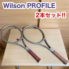 Wilson Profile 2 Piece Set Hard Tennis Racket Japan Ship