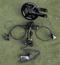 Shimano 105 R7000 2x11 Speed Hydraulic Disc Groupset – 52/36T – (No Cassette/BB)