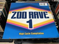ZOO RAVE ONE LP HIGH CYCLE COMPILATION ~SMASHING ATOMS BLEU XENON ASSEMBLY LINE