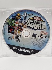 Marvel Super Hero Squad (PlayStation 2 PS2) Disc Only Tested Working Resurfaced 