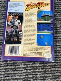 Disney's DuckTales Nintendo Entertainment System NES, 1989 CIB Complete W Manual