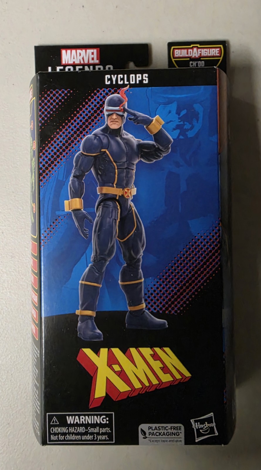 Marvel Legends Cyclops Astonishing X-Men Ch’od BAF Hasbro 6" 