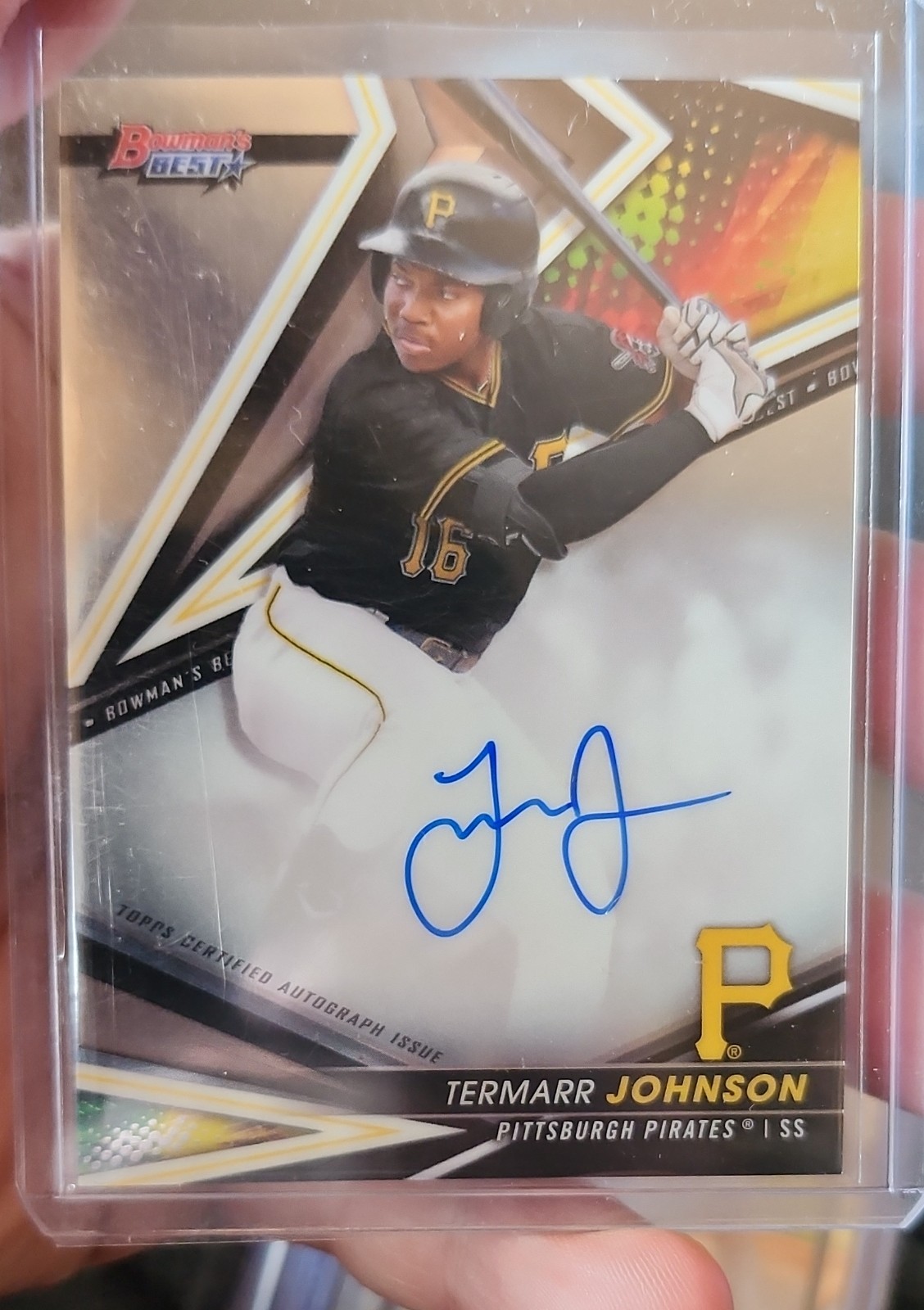 2022 Bowman's Best - Best of 2022 Autographs Termarr Johnson #B22-TJ (AU, RC)