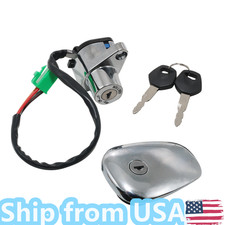 Ignition Switch Fuel Gas Cap Lock Key for Suz...