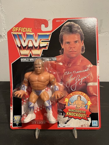 WWF / Hasbro / Lex Luger / New / Unplayed / Unopen...