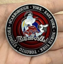 BUGS BUNNY WARNER BROS DISNEY LOONEY TOONS GANG ATF POLICE HIDTA CHALLENGE COIN