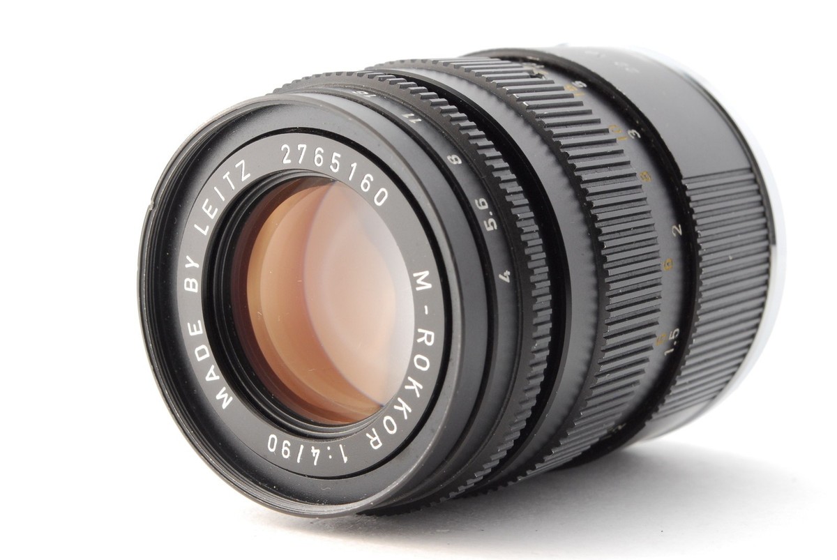 Near MINT] Minolta M-ROKKOR 90mm f/4 Lens Leica M For CL CLE From