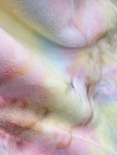 Ultra Soft Tie-Dye Minky Fabric Thick, Plush Perfect for Blankets and Crafts