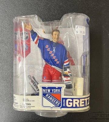 2006 MCFARLANE WAYNE GRETZKY NHL ACTION FIGURE RANGERS F000137