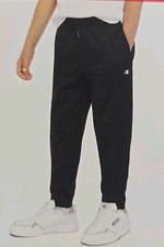 Champion Youth Fleece Jogger Pants, Black, Size L 14/16