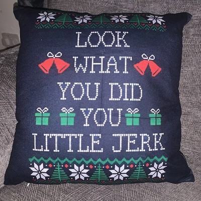 Home Alone Kissen 50 cm x 50 cm - Weihnachtskissen Deko Geschenk 