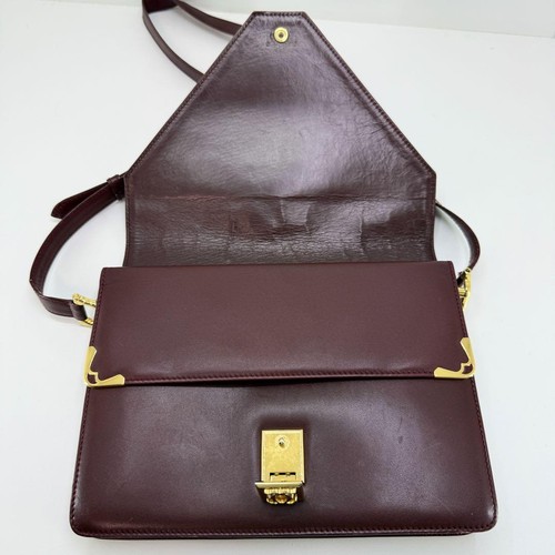 Borsa a tracolla Cartier borsa must pelle bordeaux autentica - Foto 23 di 24