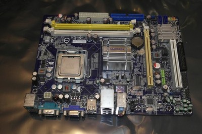 Foxconn G31MV Sockel LGA 775 Mainboard PCI IDE FDD VGA working intel G31