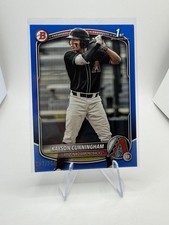 2025 Bowman Draft Kayson Cunningham Blue Paper /150 1st Bowman #BD-84 Dbacks