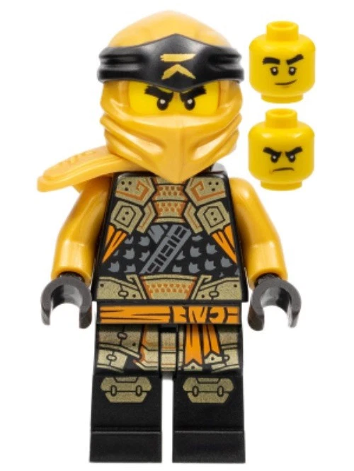 LEGO® Minifig njo0758 - Cole (Golden Ninja) - Crystalized Minifigur - Neuware vo - Bild 1 von 1