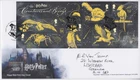 GB ROYAL MAIL FDC FIRST DAY COVER 2023 HARRY POTTER STAMP SHEET HANDWRITTEN