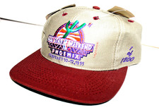 #1/1200 LE NBA Vintage All Star Weekend Snapback Logo Hat 1995 Phoenix NWT