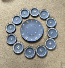 Wedgwood Jasperware Zodiac Set.