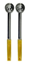 Stainless Steel Portion Control Serving Spoon - Pack of 2 1 oz. Perforated