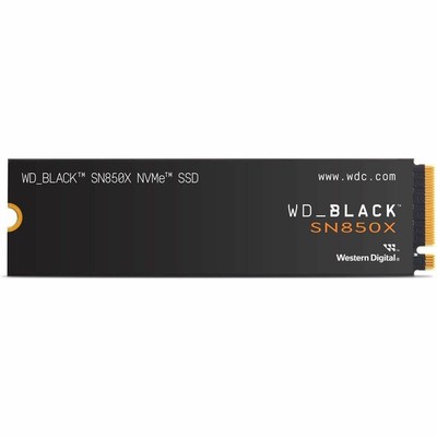 WD Black SN850X 4TB M.2 2280 PCIe Internal Solid State Drive WDS400T2X0E