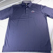 Foot Joy Performance Michelob Ultra Beer Golf Polo Men’s XL Blue