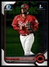 Allan Cerda 2022 Bowman Sapphire Edition RC #BCP-142 Cincinnati Reds Rookie Card